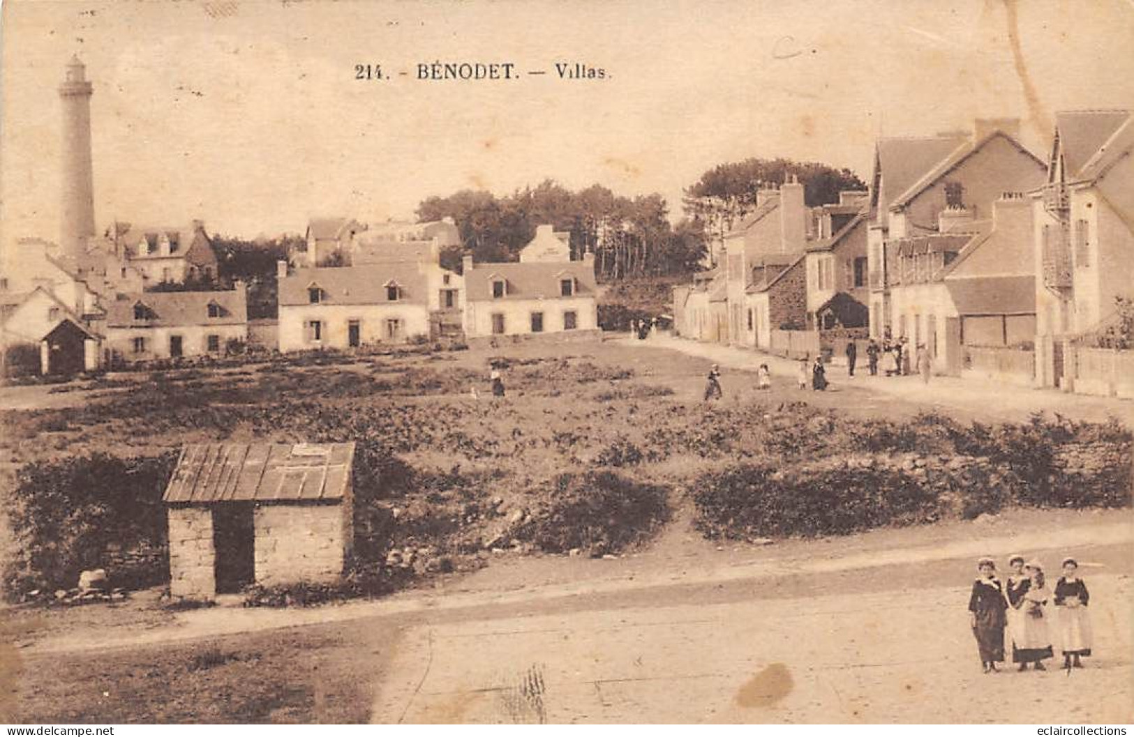 Bénodet           29          Villas Et Le Phare            (voir Scan) - Altri & Non Classificati