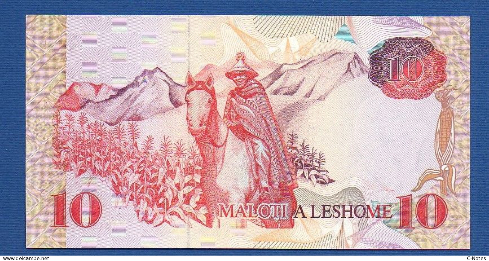 LESOTHO - P.11 – 10 Maloti 1990 UNC, S/n V797388 - Lesotho