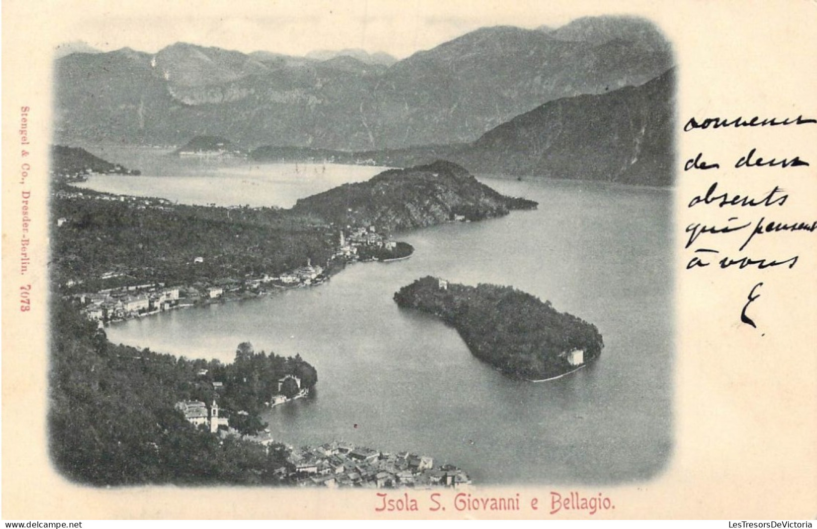 ITALIE - Isola S. Giovanni E Bellagio - Carte Postale Ancienne - Como