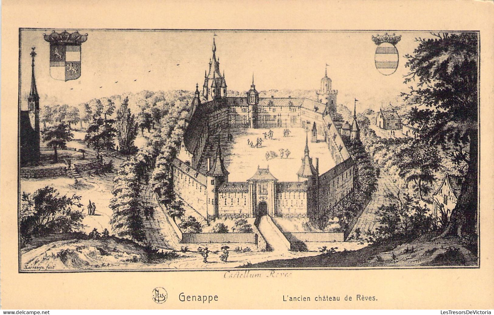 BELGIQUE - Guenappe - L'ancien Château De Rèves - Carte Postale Ancienne - Genappe