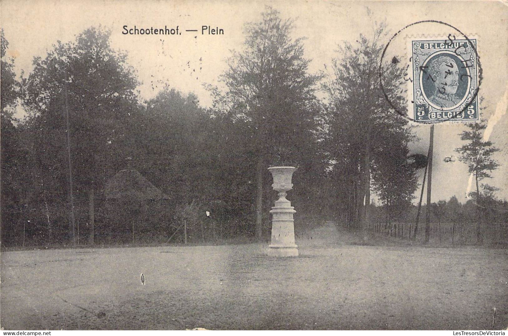 BELGIQUE - SCHOOTENHOF - Plein - Carte Postale Ancienne - Sonstige & Ohne Zuordnung