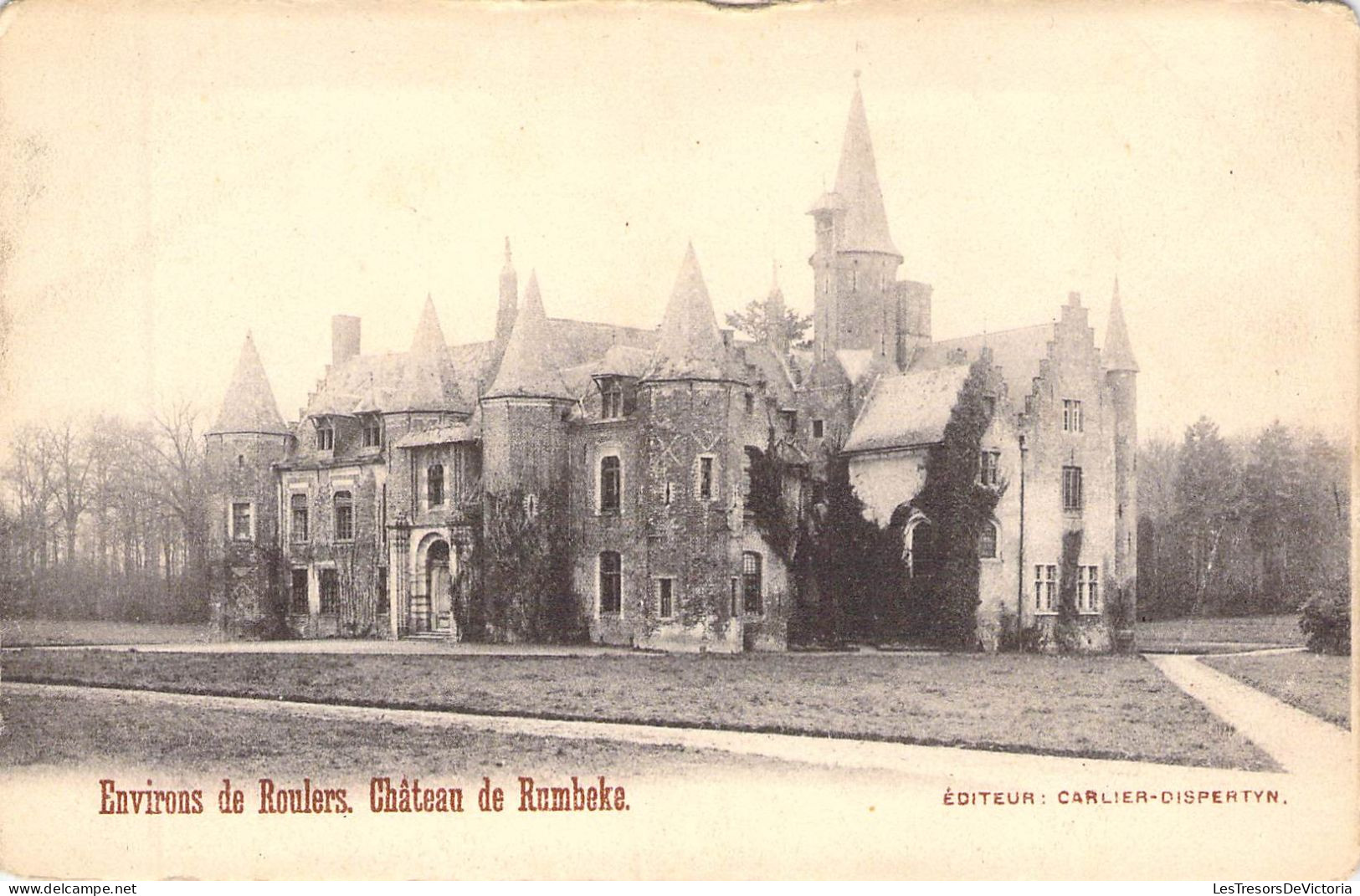 BELGIQUE - ROULERS - Château De Rumbeke - Editeur Carlier Dispertyn - Carte Postale Ancienne - Sonstige & Ohne Zuordnung