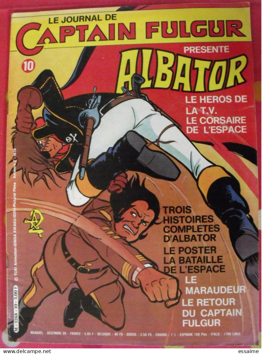 BD Le Journal De Captain Fulgur Présente Albator. N° 10 De 1979. à Redécouvrir - Fripounet