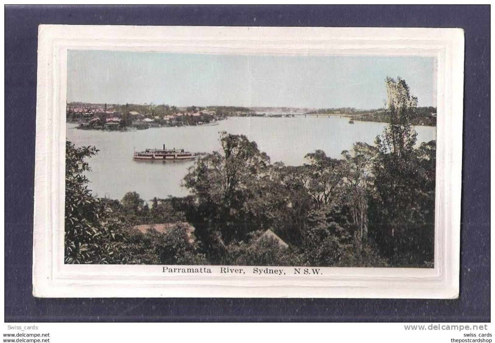 AUSTRALIA PARRAMATTA RIVER SYDNEY NEW SOUTH WALES NSW UNUSED - Sydney