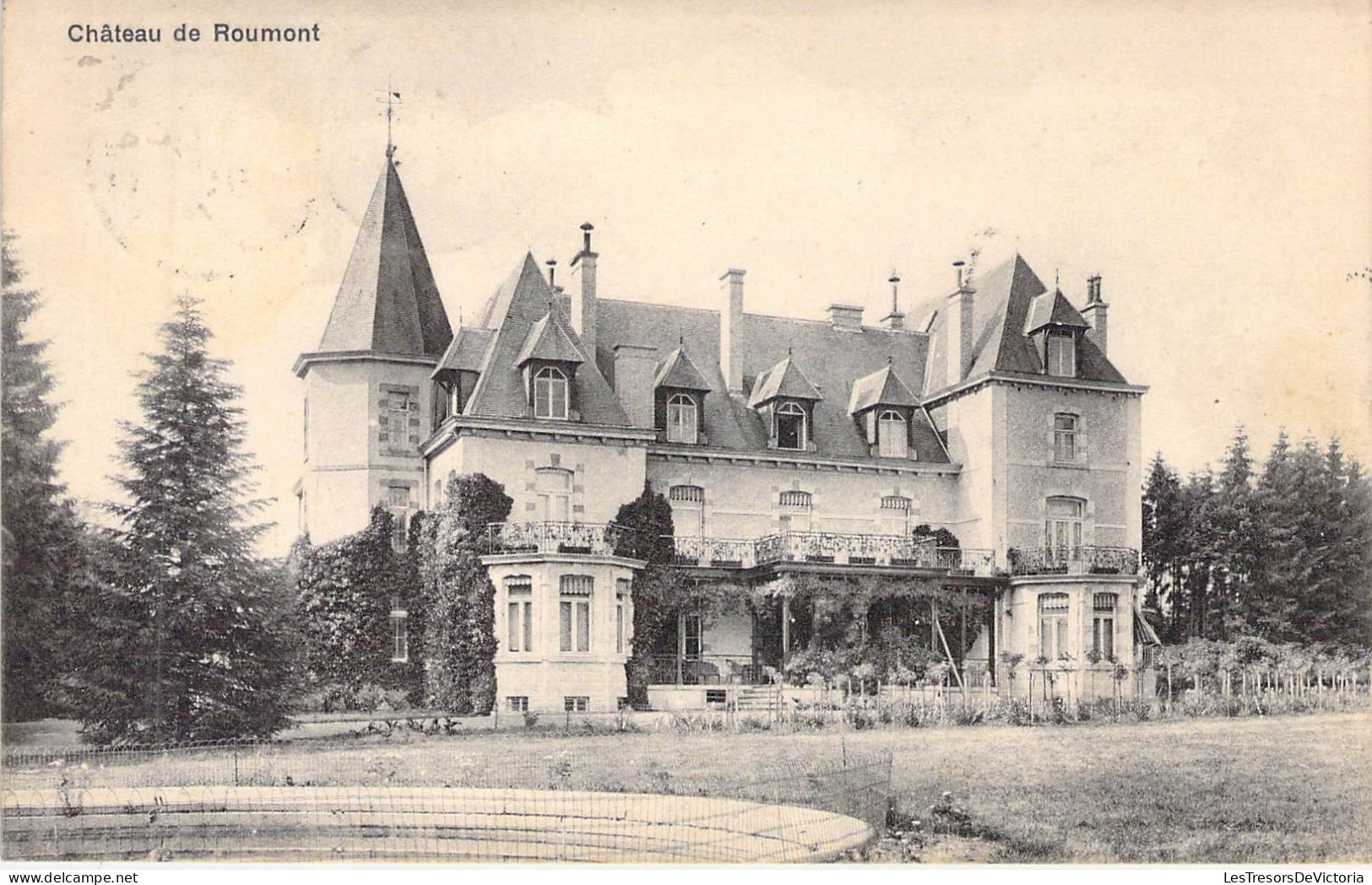 BELGIQUE - ROUMONT - Château De Roumont - Carte Postale Ancienne - Otros & Sin Clasificación