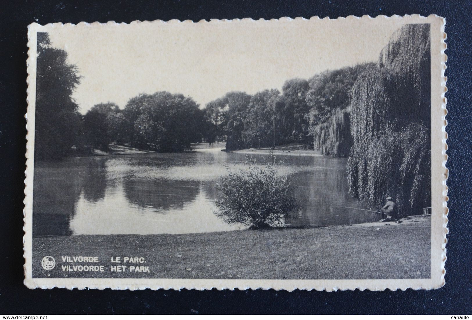 P-up 60 / Brabant Flamand -  Vilvoorde Le  Parc .  Lot De 2 Cartes  Du  Parc / 1935 - Vilvoorde