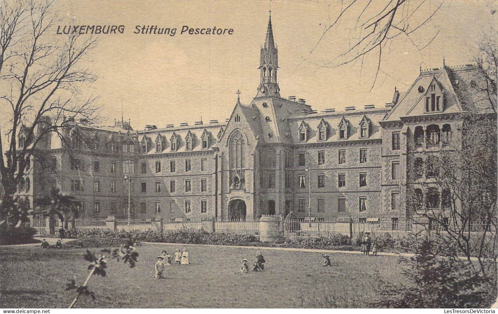 LUXEMBOURG - Stiftung Pescatore - Carte Postale Ancienne - Luxemburg - Stad