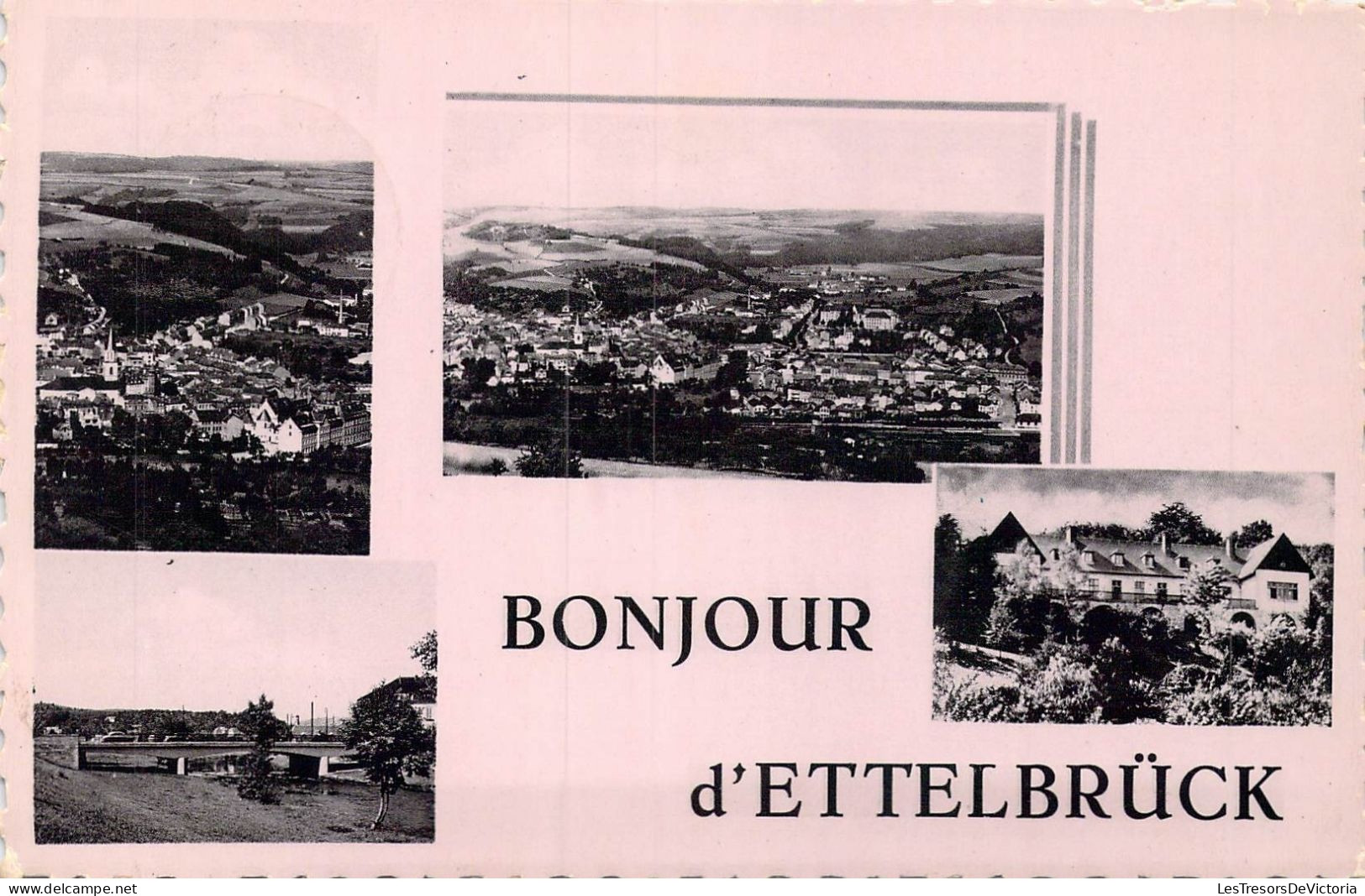 LUXEMBOURG - Bonjour D'Ettelbruck - Carte Postale Ancienne - Ettelbrück