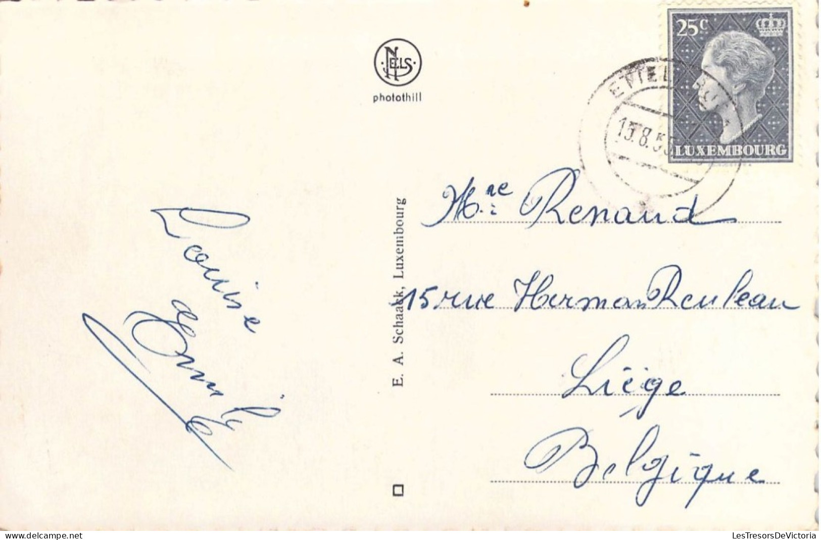 LUXEMBOURG - Bonjour D'Ettelbruck - Carte Postale Ancienne - Ettelbruck