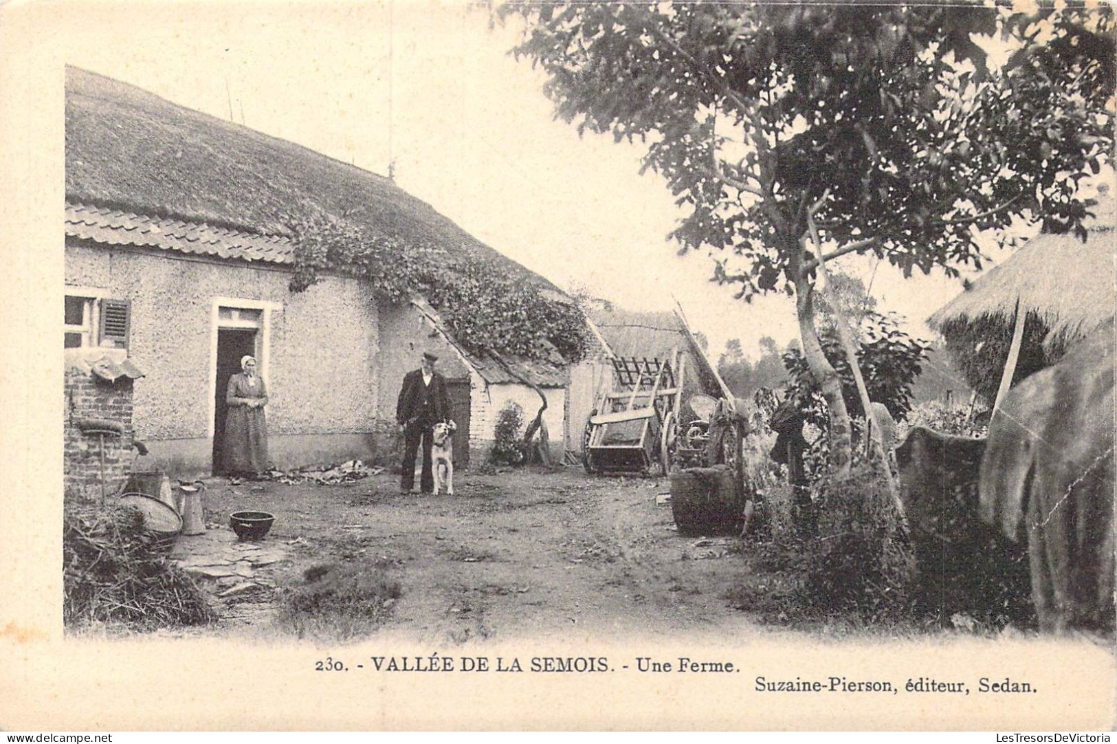 BELGIQUE - Bertrix - Vallée De La Semois - Une Ferme - Carte Postale Ancienne - Bertrix