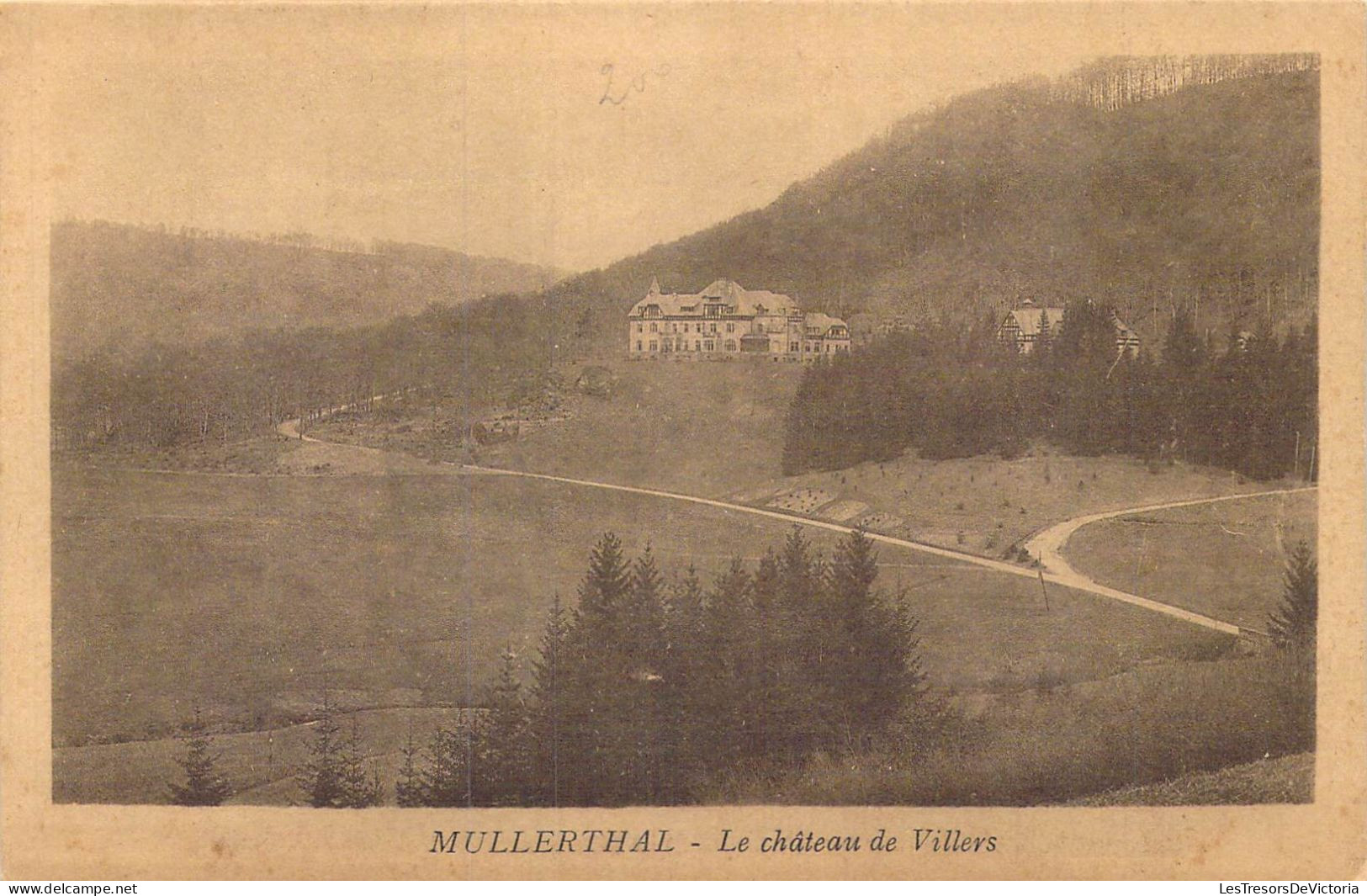 LUXEMBOURG - Mullerthal - Le Château De Villers - Carte Postale Ancienne - Muellerthal