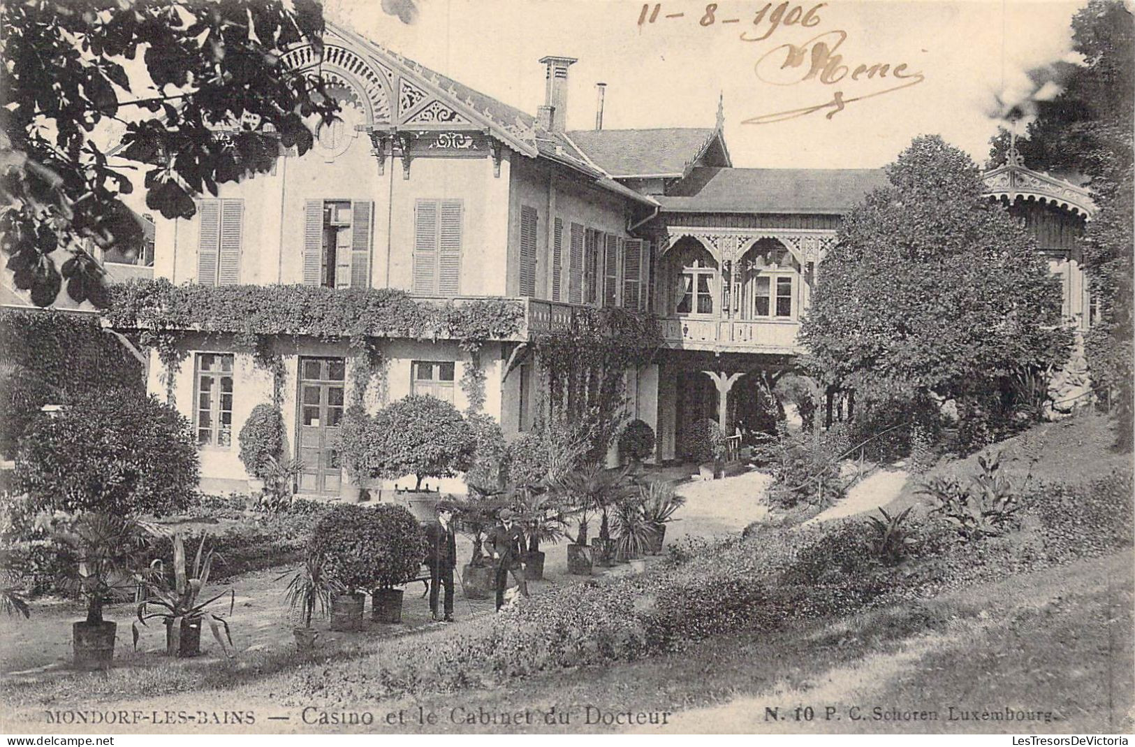 LUXEMBOURG - Mondorf-les-Bains - Casino Et Le Cabinet Du Docteur - Carte Postale Ancienne - Mondorf-les-Bains