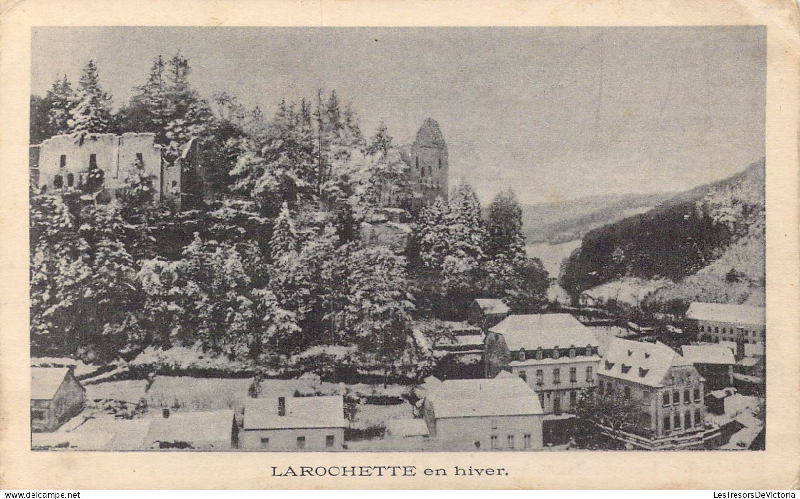LUXEMBOURG - Larochette En Hiver - Carte Postale Ancienne - Sonstige & Ohne Zuordnung