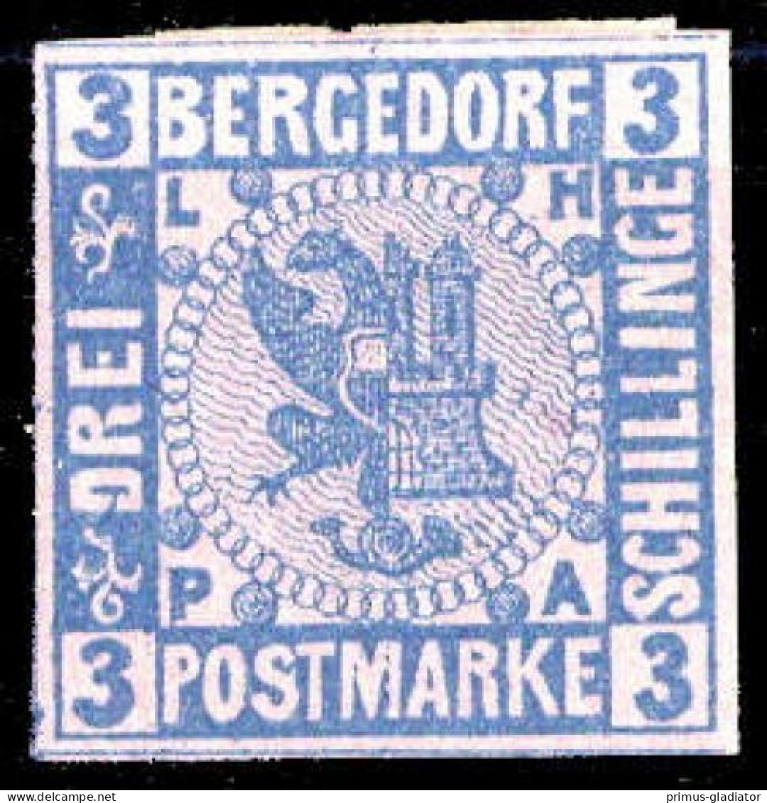 1861, Altdeutschland Bergedorf, 4, * - Bergedorf