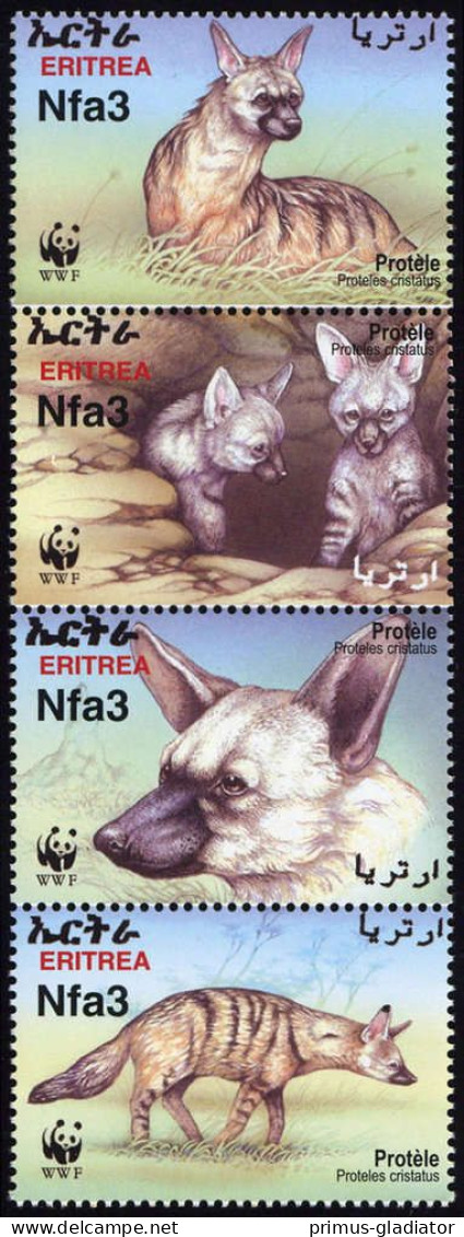 2001, Eritrea, 254-57, ** - Eritrea