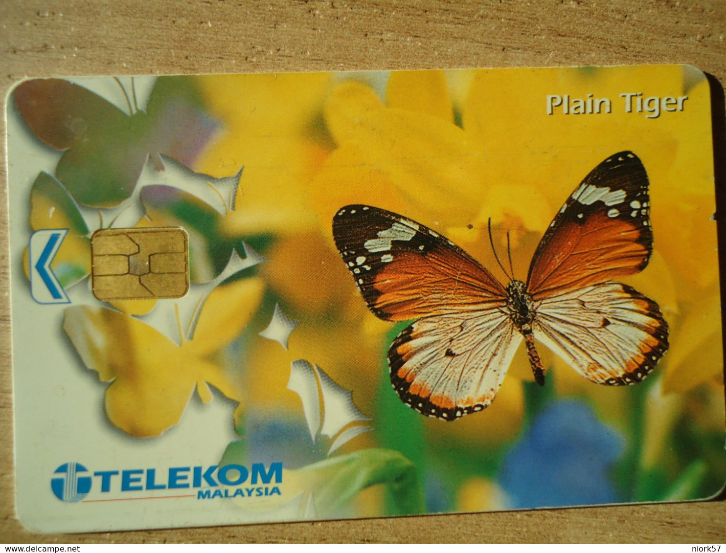 MALAYSIA  USED CARDS  BUTTERFLIES - Mariposas