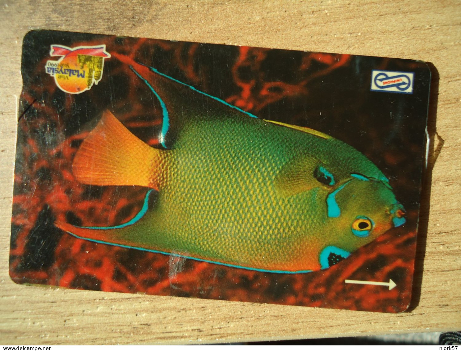 MALAYSIA USED CARDS FISHES MARINE LIFE - Fische