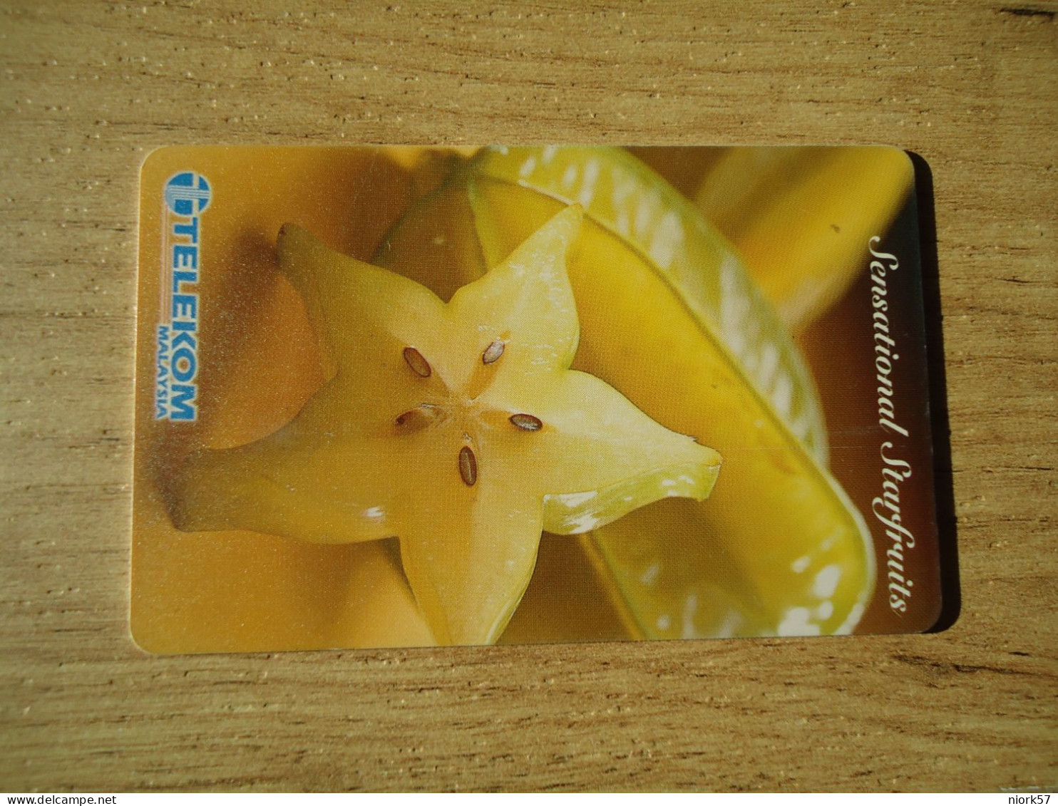 MALAYSIA  USED CARDS FOOD CONFECTIONERY - Levensmiddelen