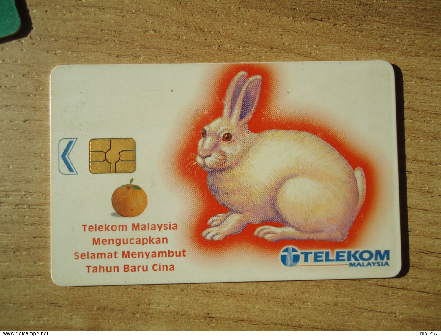 MALAYSIA  USED CARDS ANIMALS RABBITS - Lapins