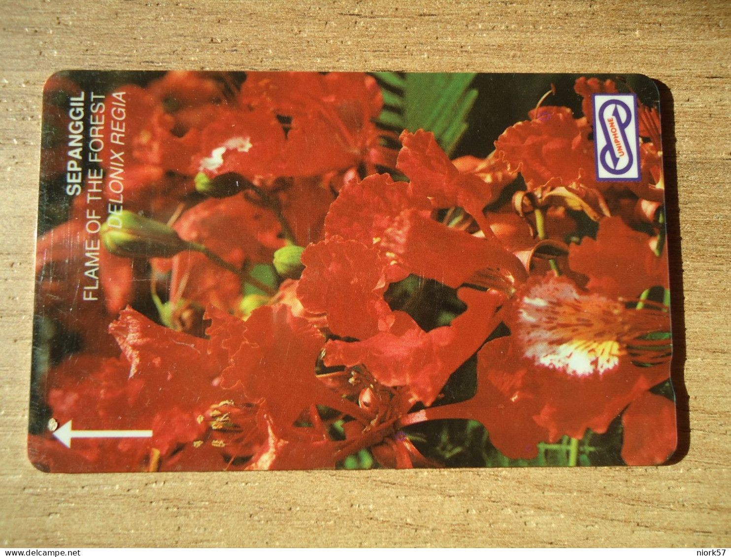 MALAYSIA  USED CARDS   FLOWERS - Flores
