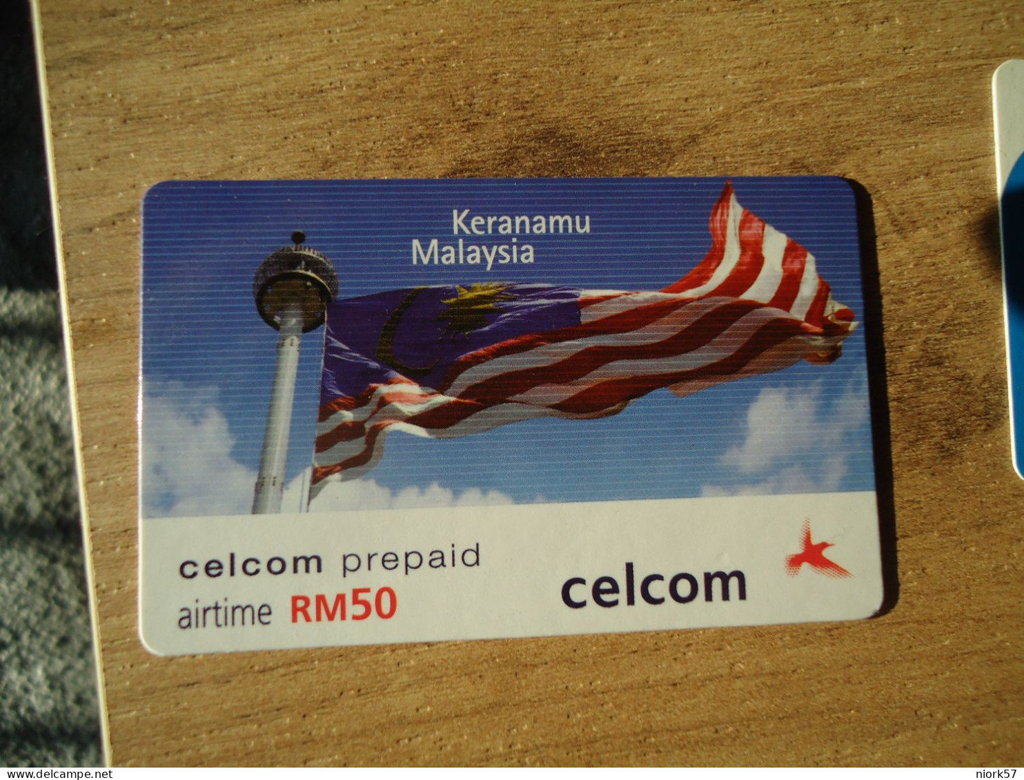 MALAYSIA  USED CARDS  FLAG - Culture