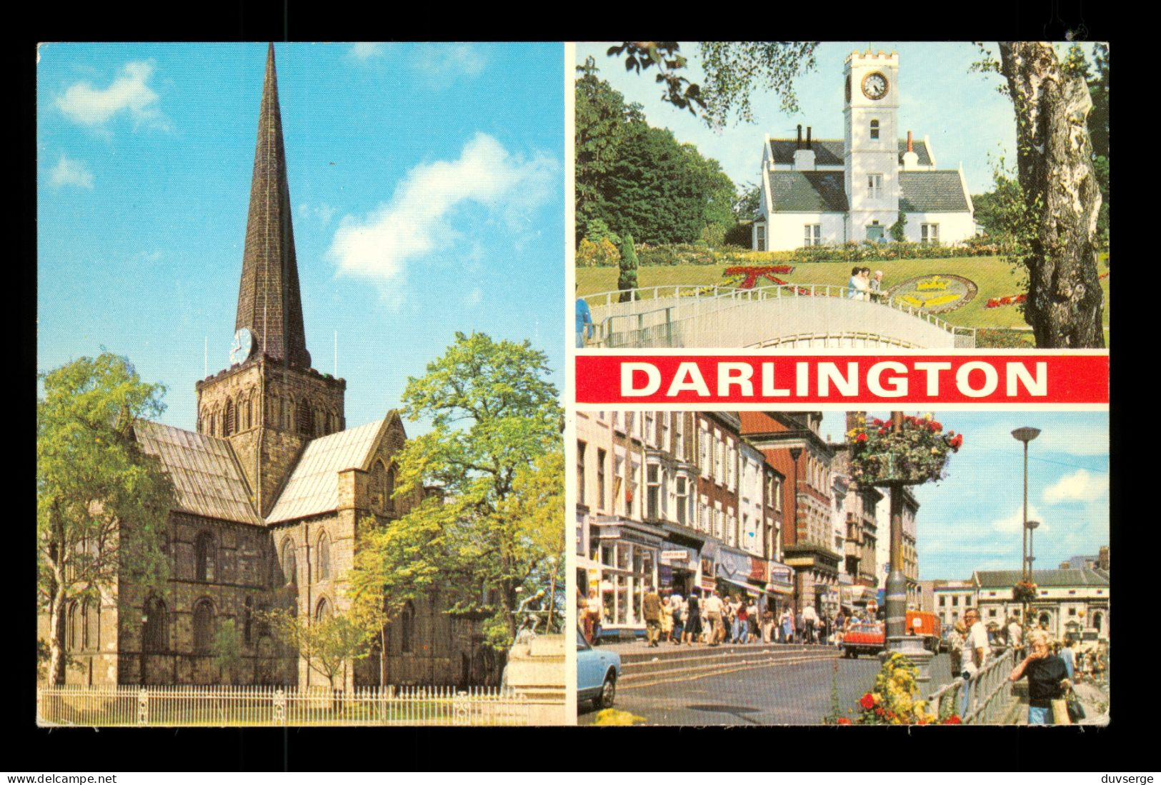 England Durham Darlington ( Format 9cm X 14cm ) - Darlington