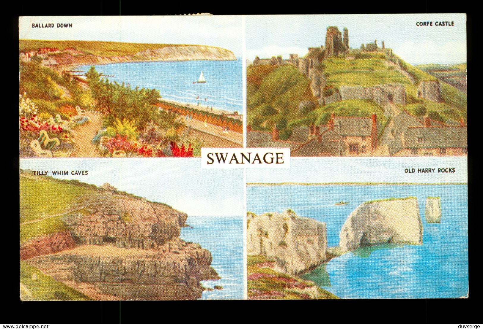 England Dorset Swanage ( Format 9cm X 14cm ) - Swanage