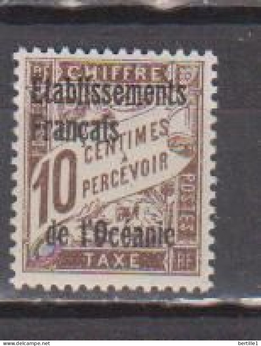 OCEANIE          N° YVERT  :   TAXE 2    NEUF SANS GOMME        ( S G     2 / 54  ) - Postage Due