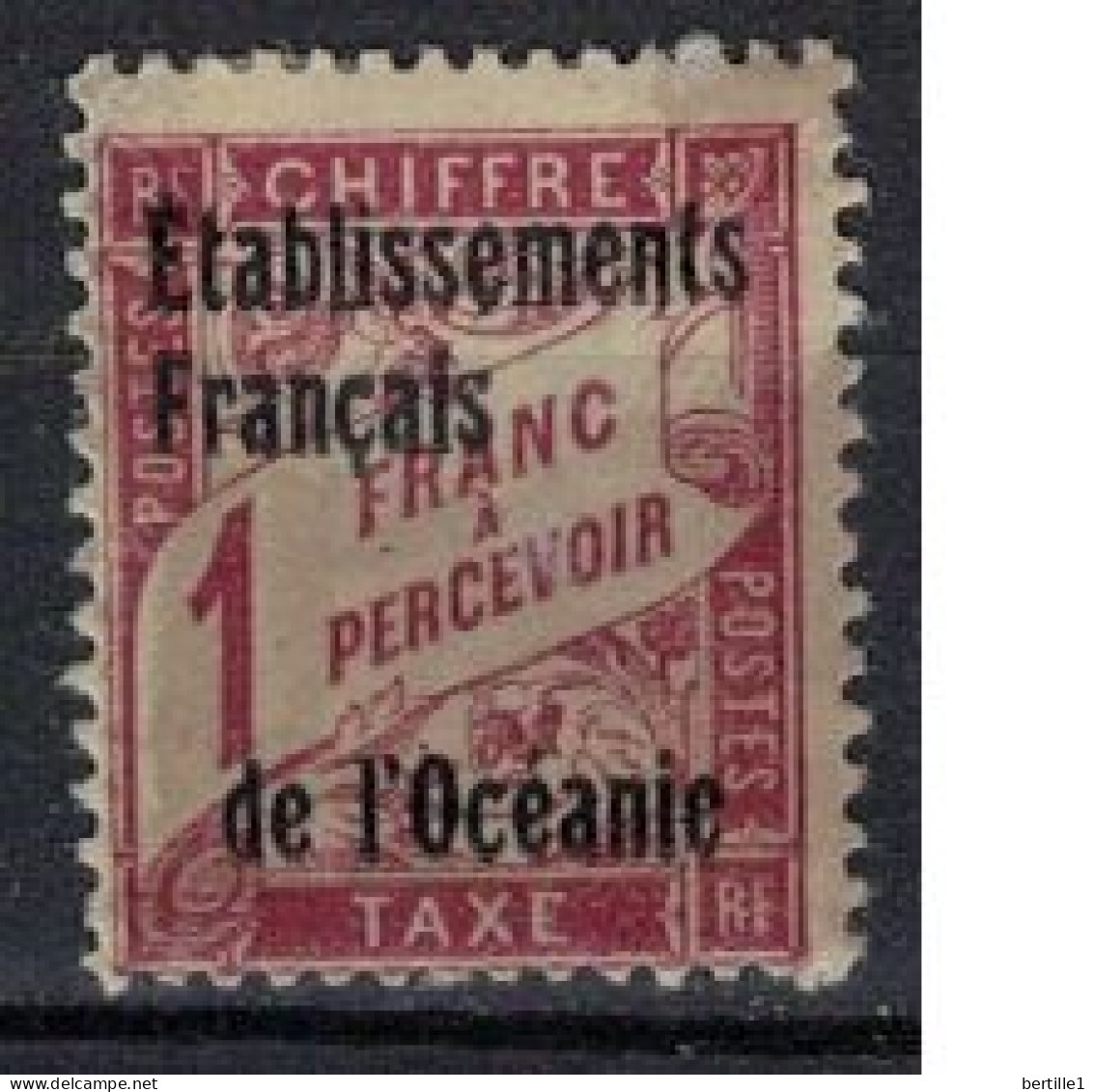 OCEANIE          N° YVERT  :   TAXE   7 (2° Choix)   NEUF SANS GOMME        ( S G     2 / 54  ) - Postage Due