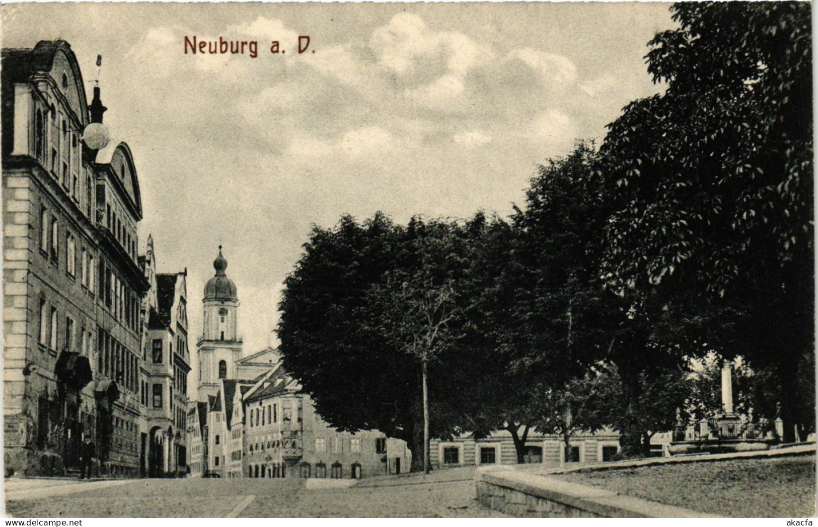 CPA AK Neuburg A.D. Strasse GERMANY (875895) - Neuburg