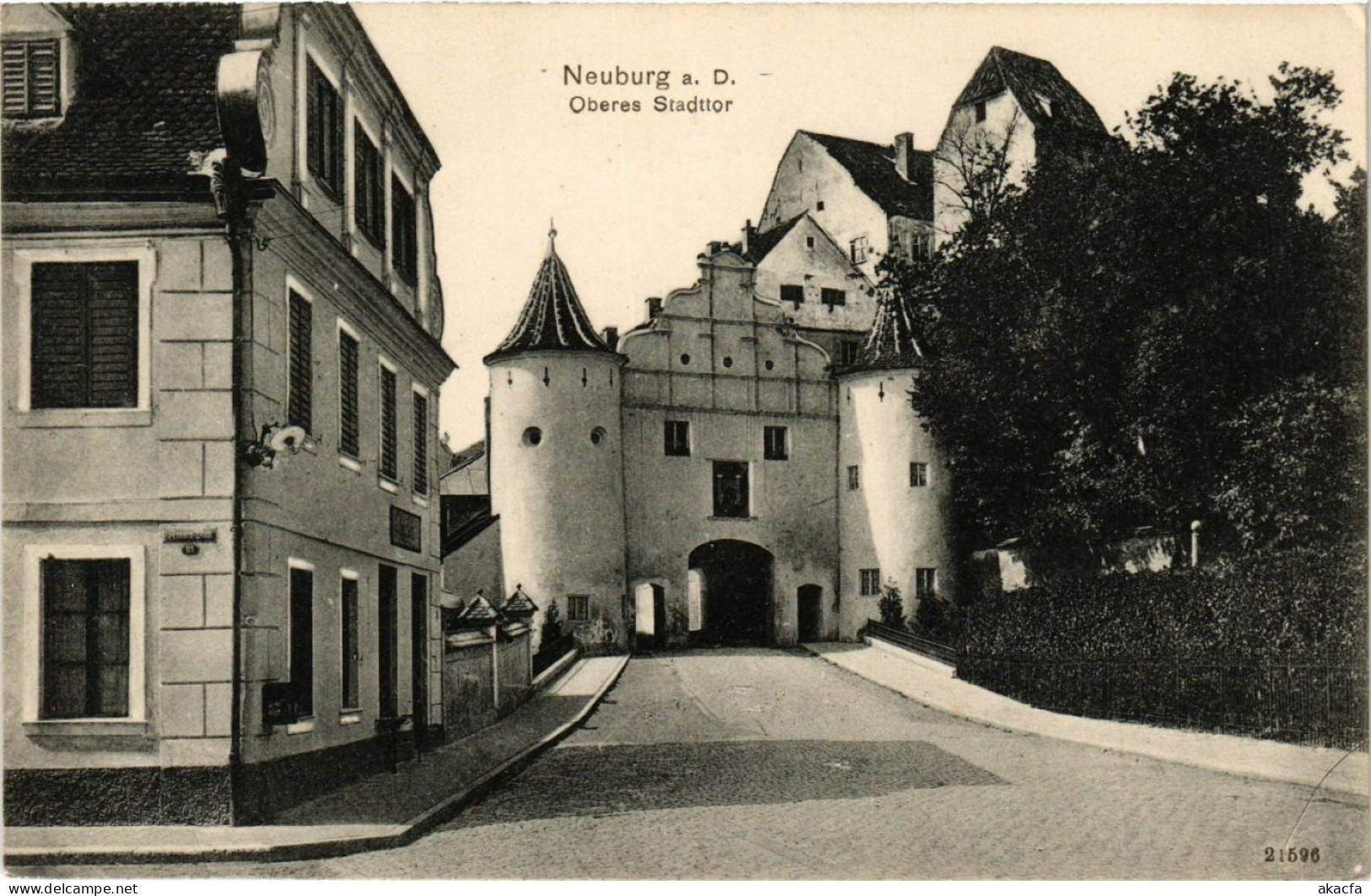 CPA AK Neuburg A.D. Oberes Stadttor GERMANY (875854) - Neuburg