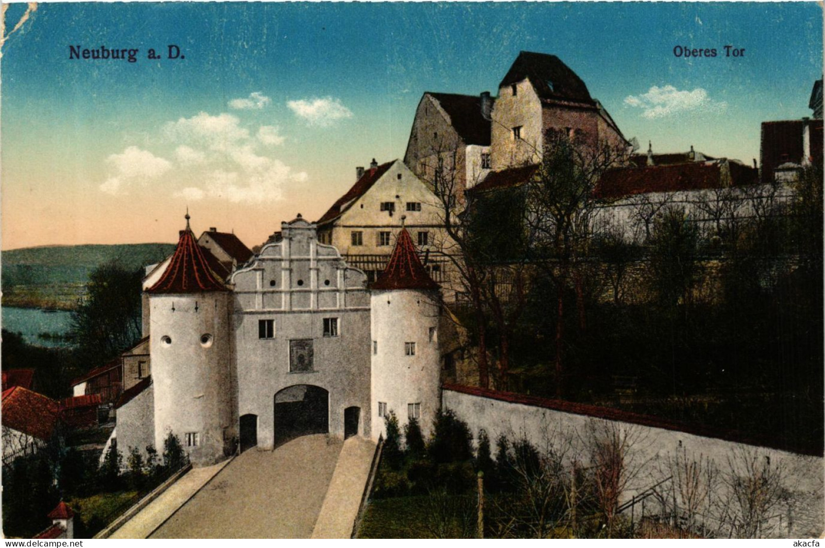 CPA AK Neuburg A.D. Oberes Tor GERMANY (875844) - Neuburg