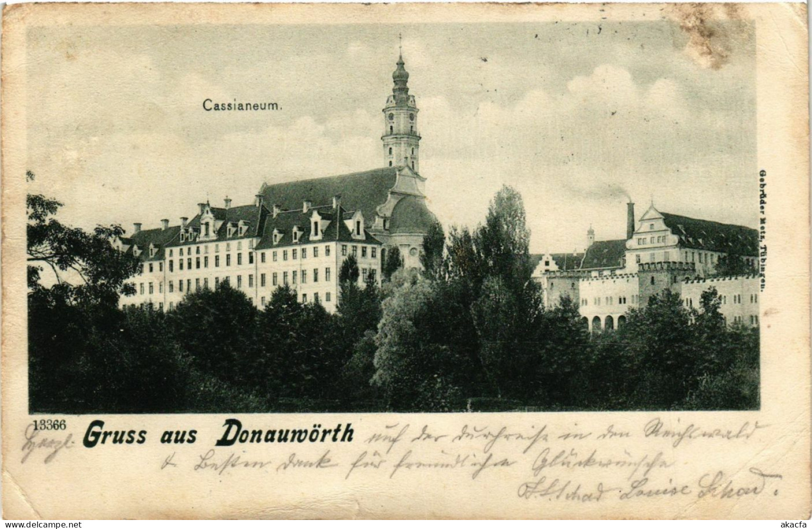CPA AK Donauworth Cassianeum GERMANY (876373) - Donauwoerth