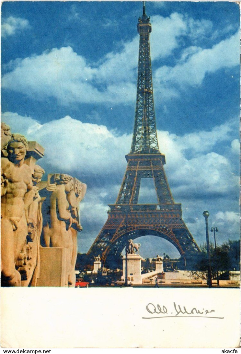 CPM PARIS 7e - Tour Eiffel Monier (83502) - Tour Eiffel