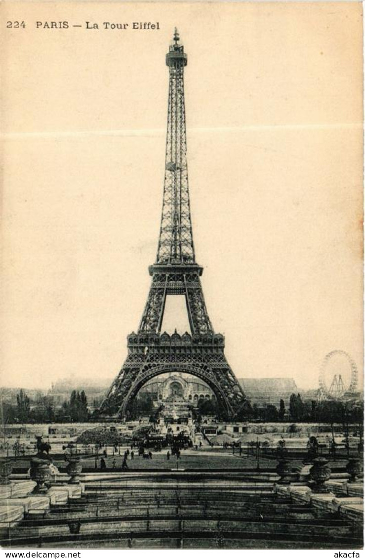 CPA AK PARIS 7e La Tour Eiffel. (241438) - Tour Eiffel