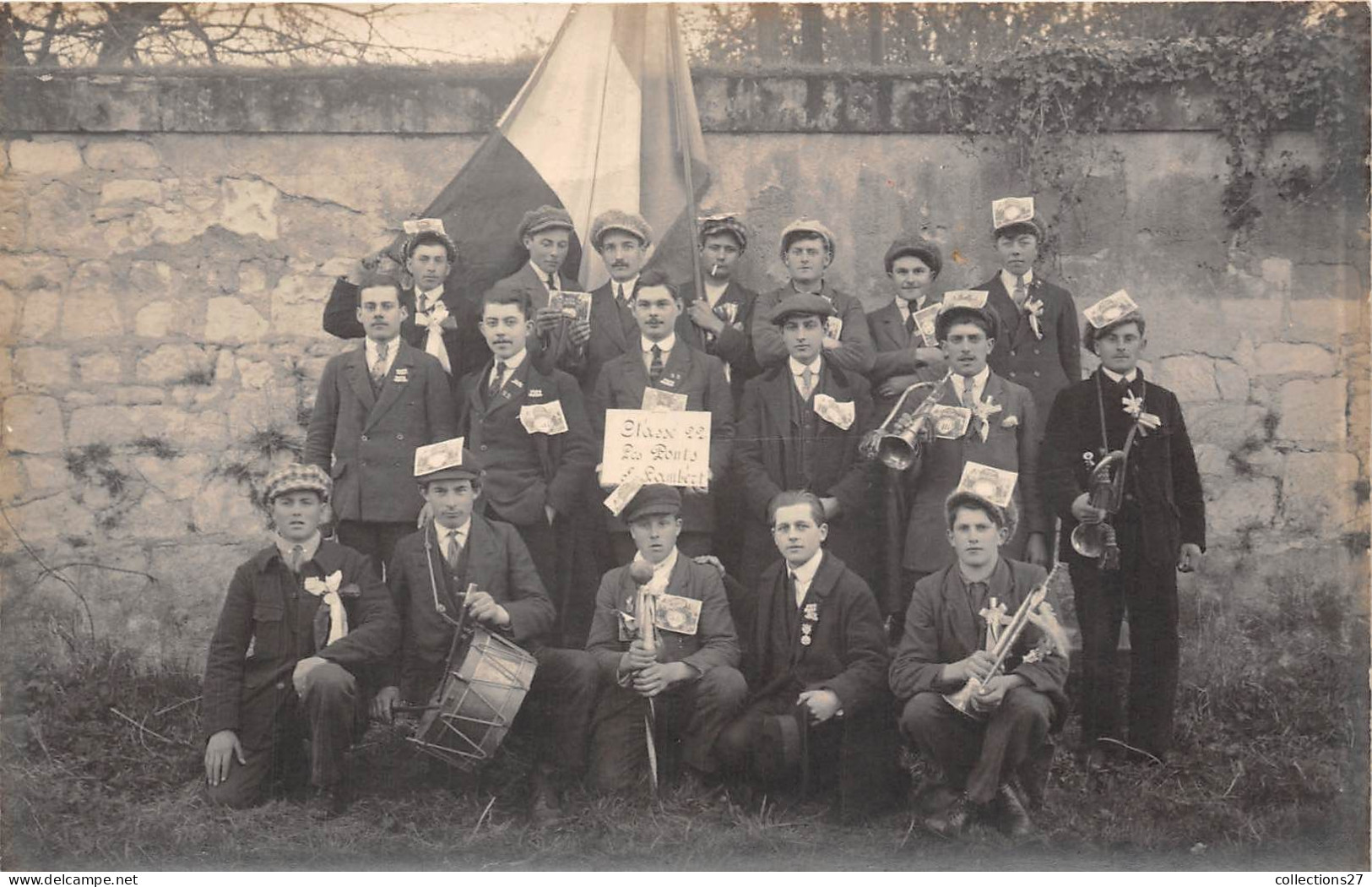 LES-PONTS-SAINT-LAMBERT- CARTE PHOTO- CLASSE 22 - Vresse-sur-Semois