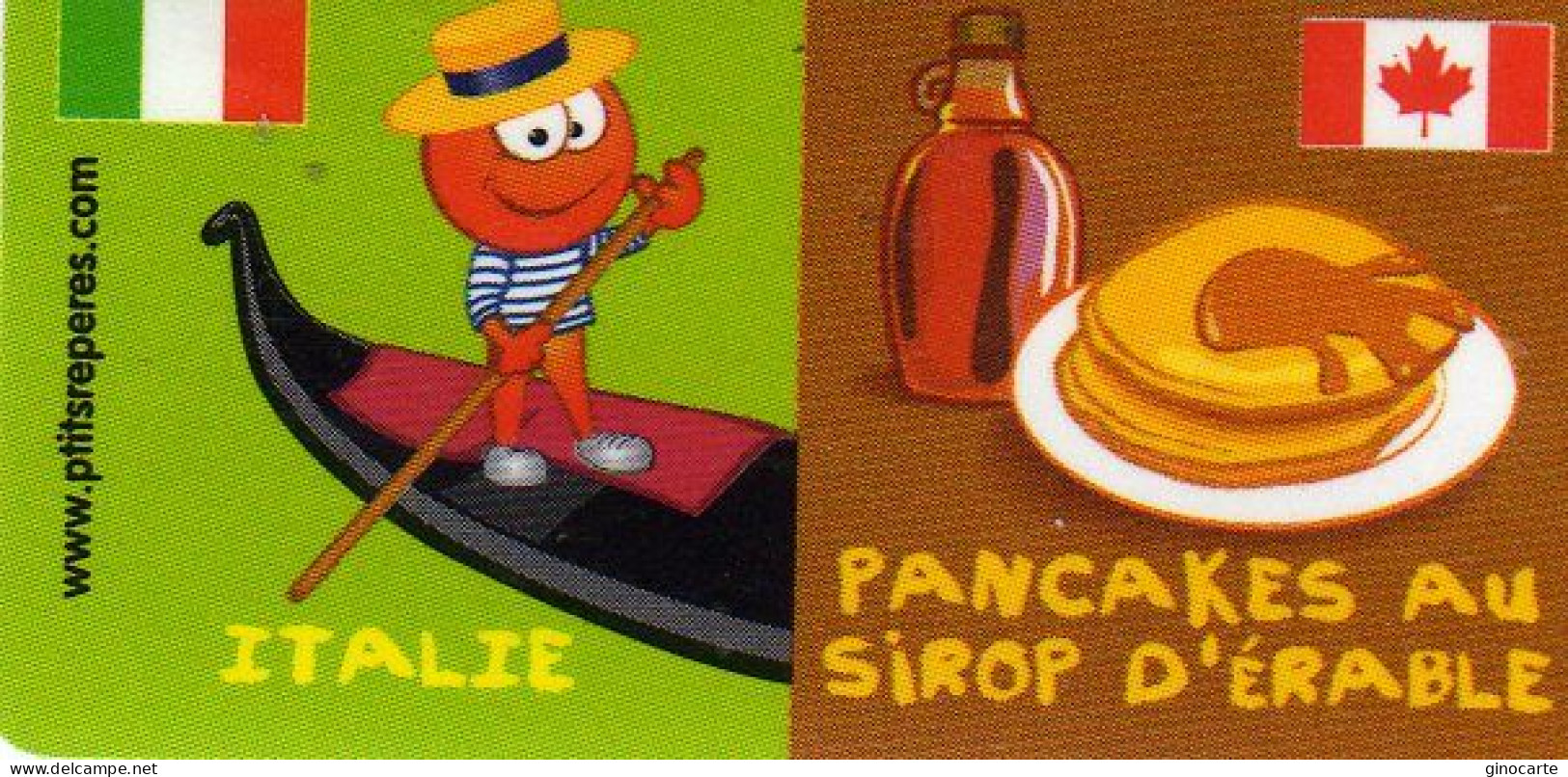 Magnets Magnet Leclerc Reperes Italie Pancakes - Tourisme