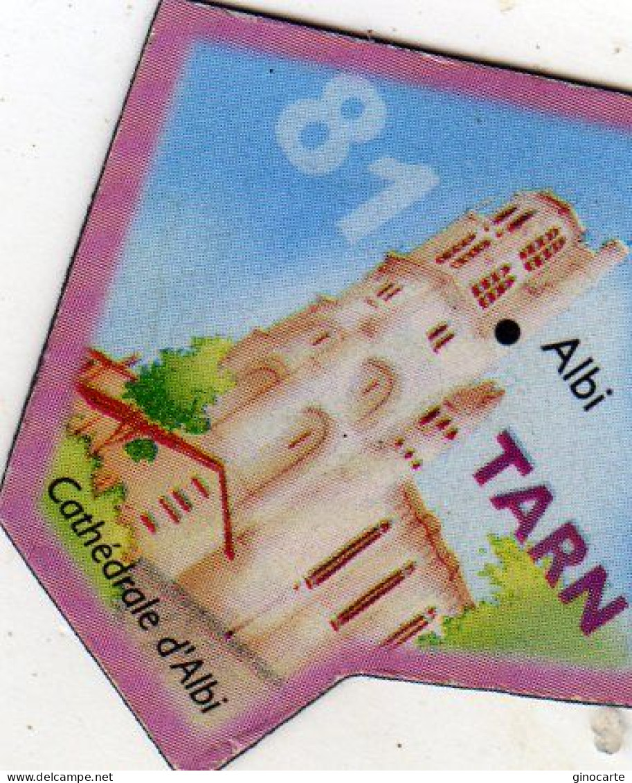 Magnets Magnet Le Gaulois Departement France 81 Tarn - Tourism