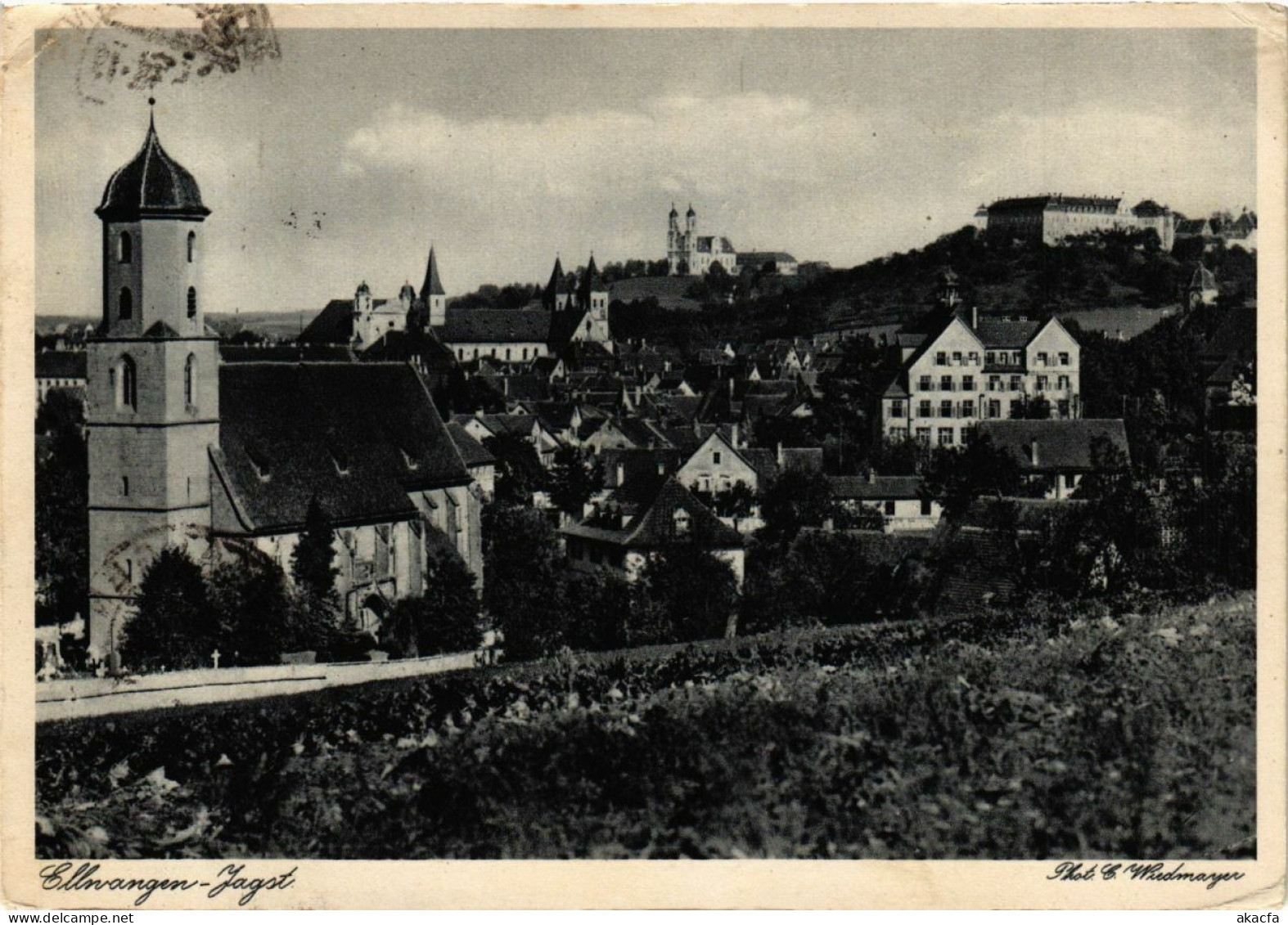 CPA AK Ellwangen – Jagst – Panorama GERMANY (857202) - Ellwangen