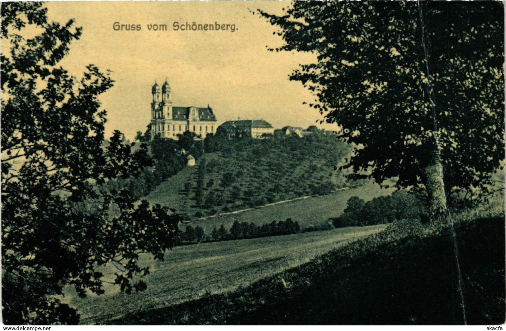 CPA AK Ellwangen – Gruss Vom Schönenberg GERMANY (857212) - Ellwangen