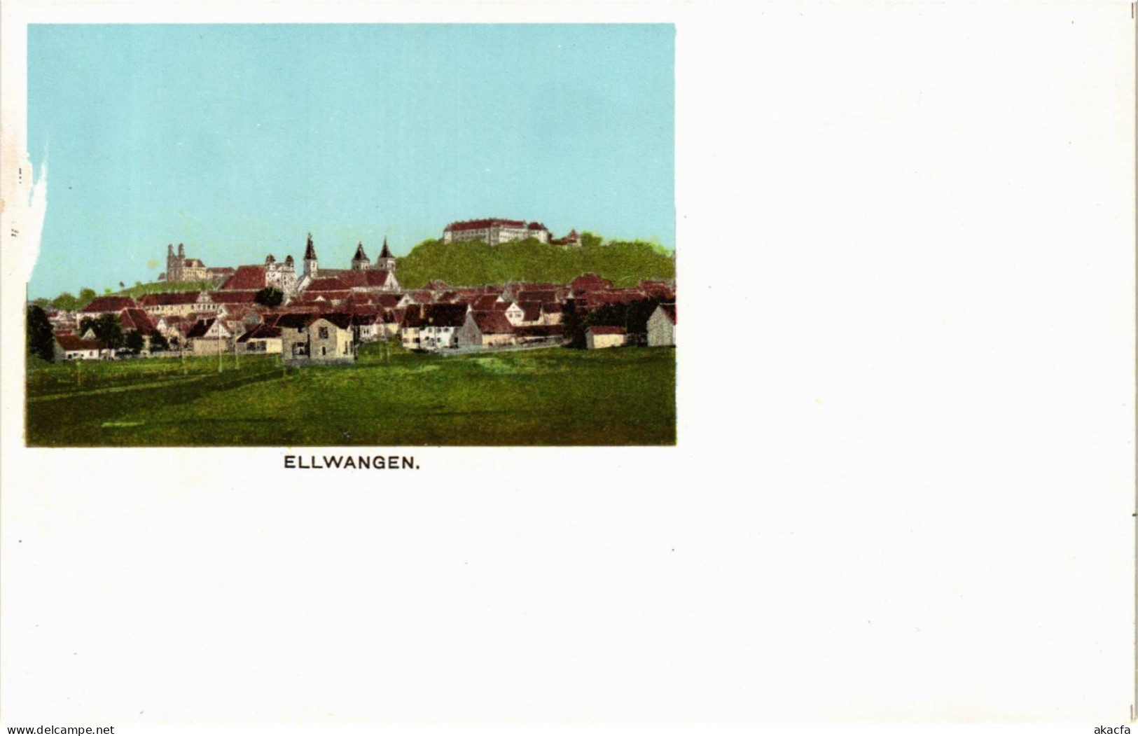 CPA AK Ellwangen - Panorama GERMANY (857194) - Ellwangen