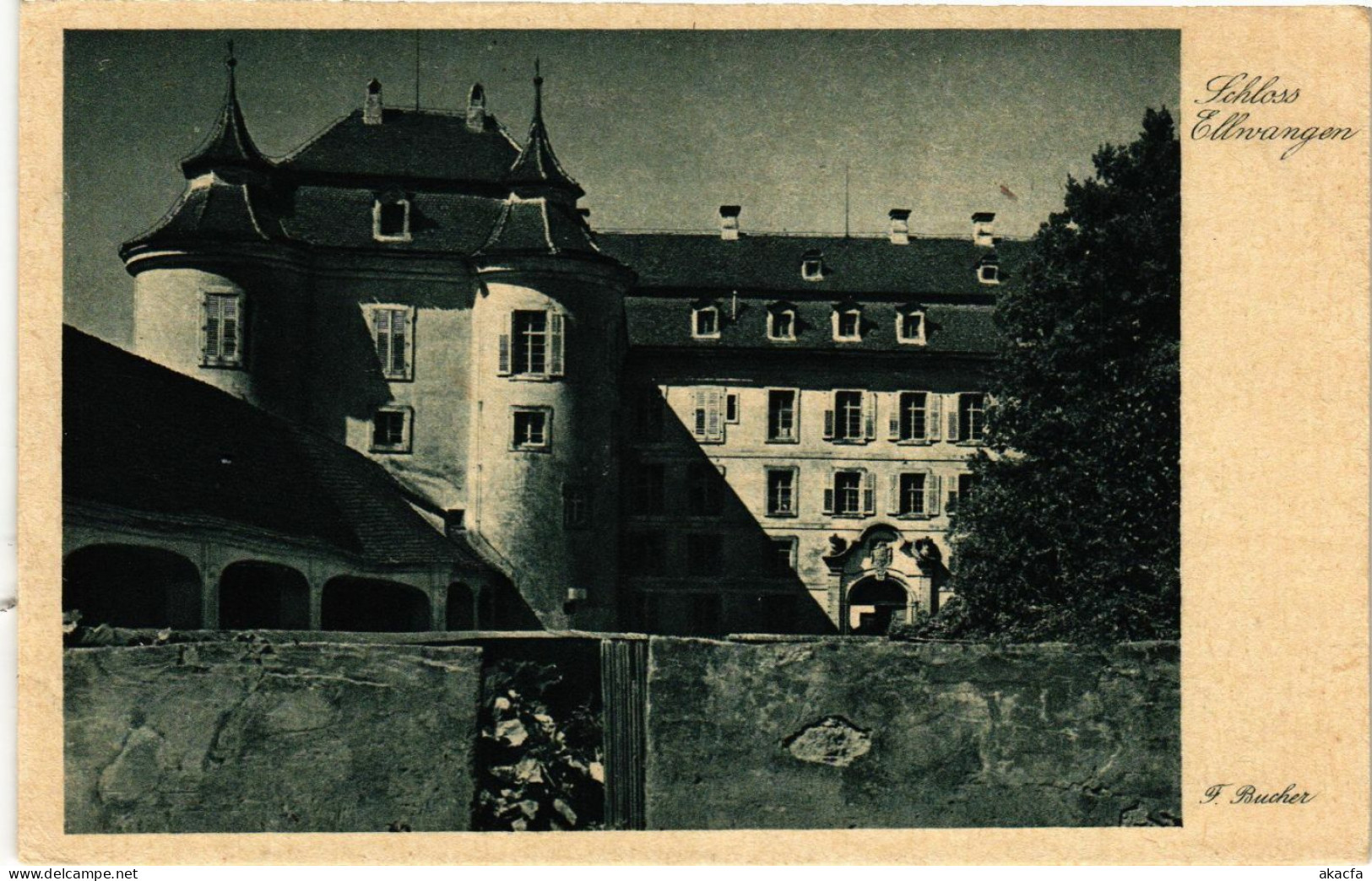 CPA AK Ellwangen – Schloss Ellwangen GERMANY (857218) - Ellwangen