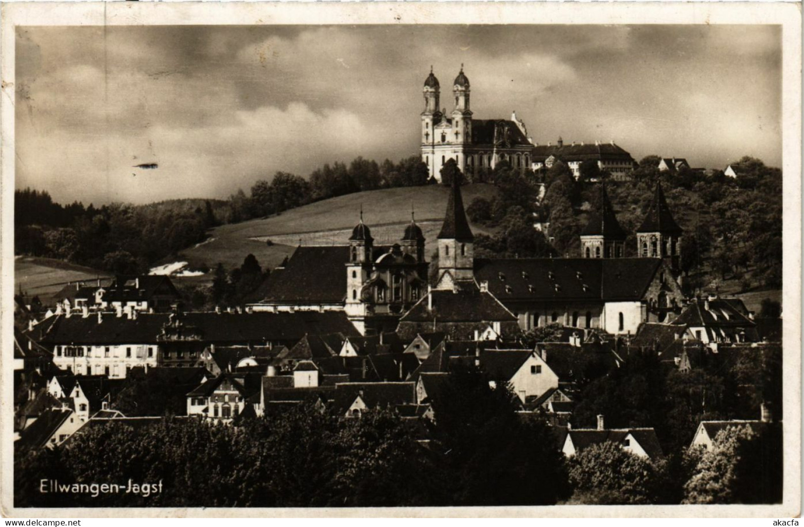 CPA AK Ellwangen – Jagst – Panorama GERMANY (857213) - Ellwangen