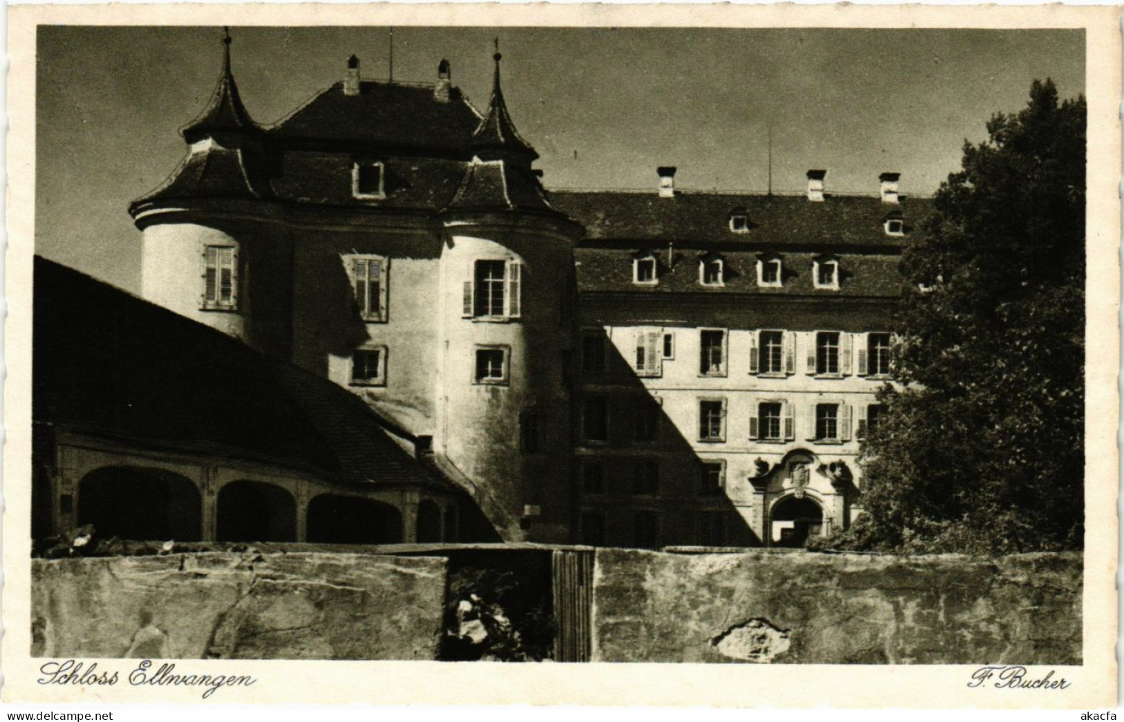 CPA AK Ellwangen – Schloss Ellwangen GERMANY (857231) - Ellwangen