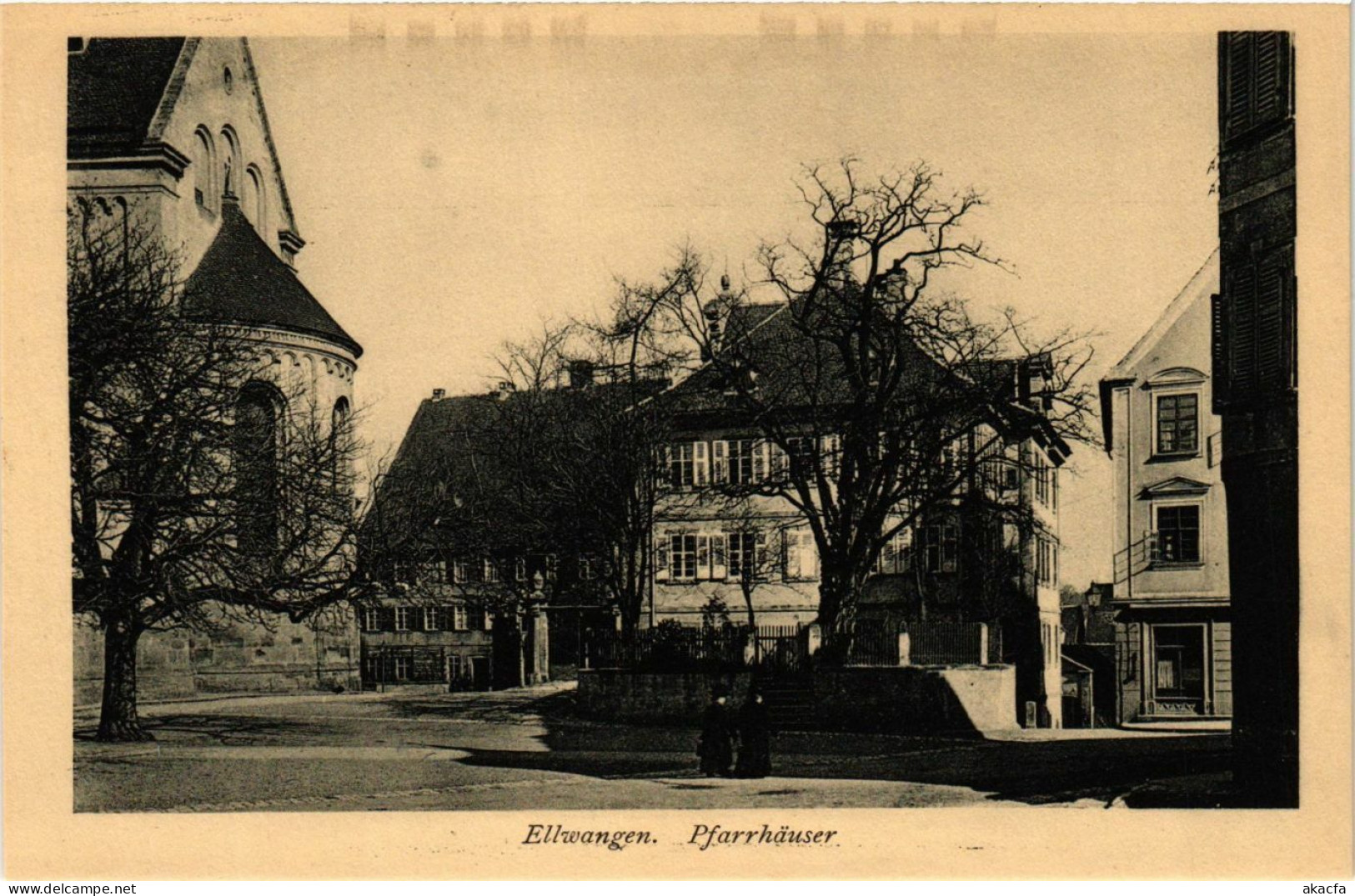 CPA AK Ellwangen – Pfarrhauser GERMANY (857243) - Ellwangen