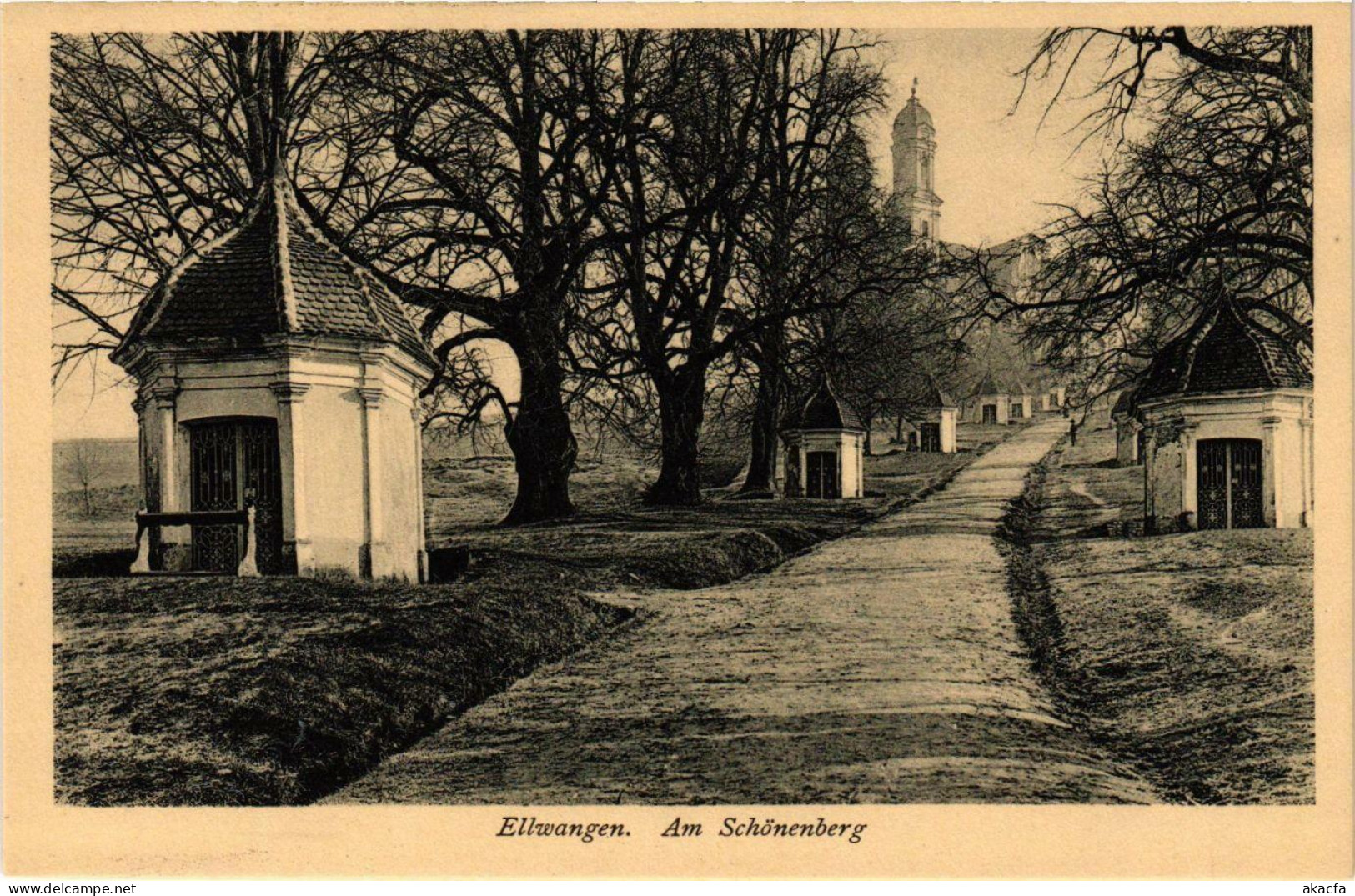 CPA AK Ellwangen – Am Schönenberg GERMANY (857246) - Ellwangen