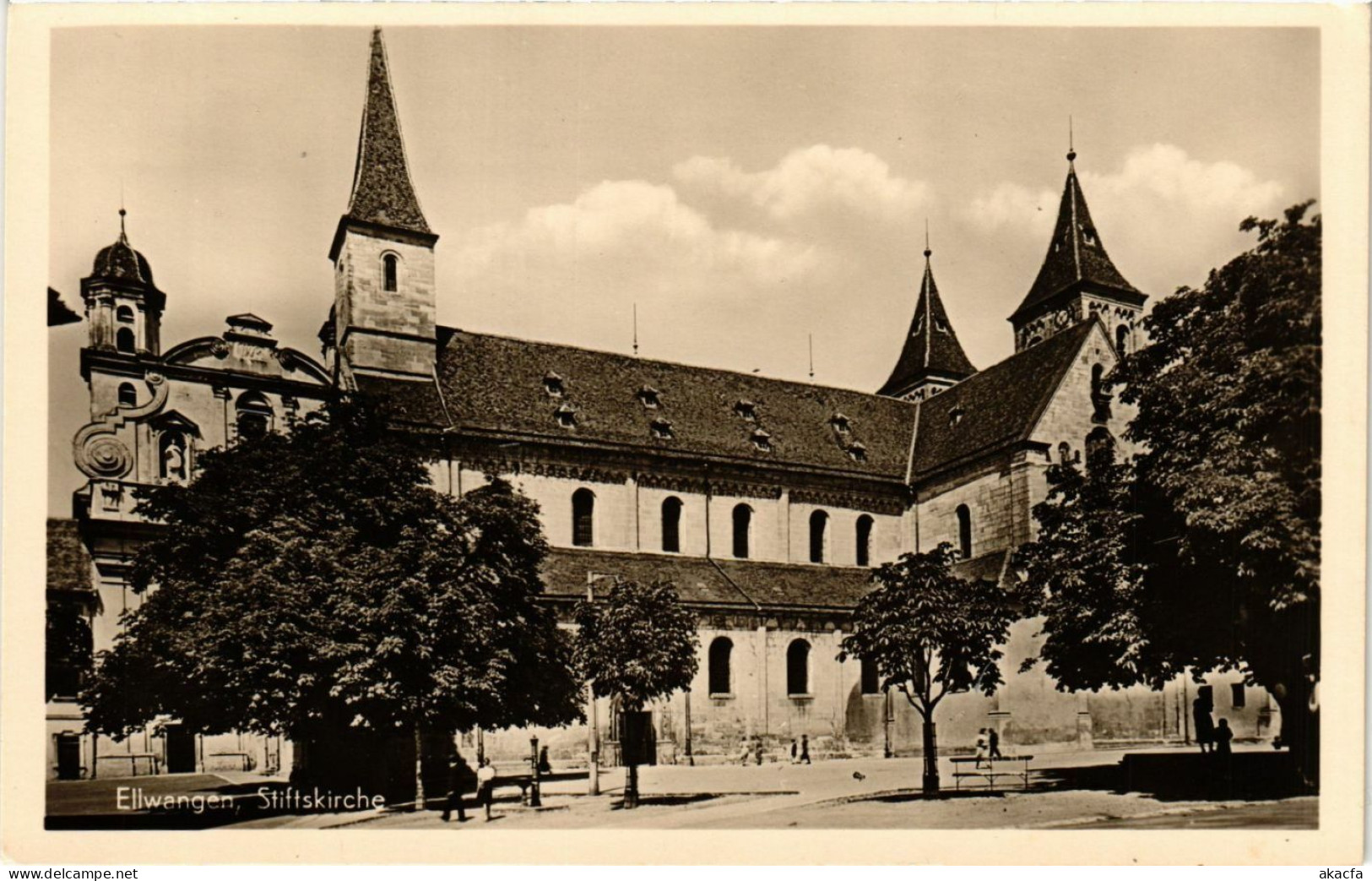 CPA AK Ellwangen – Stiftskirche GERMANY (857268) - Ellwangen