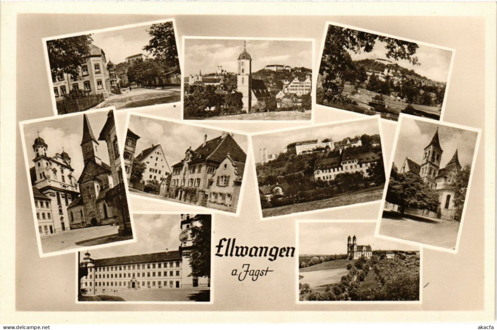 CPA AK Ellwangen A. Jagst – Scenes GERMANY (857286) - Ellwangen