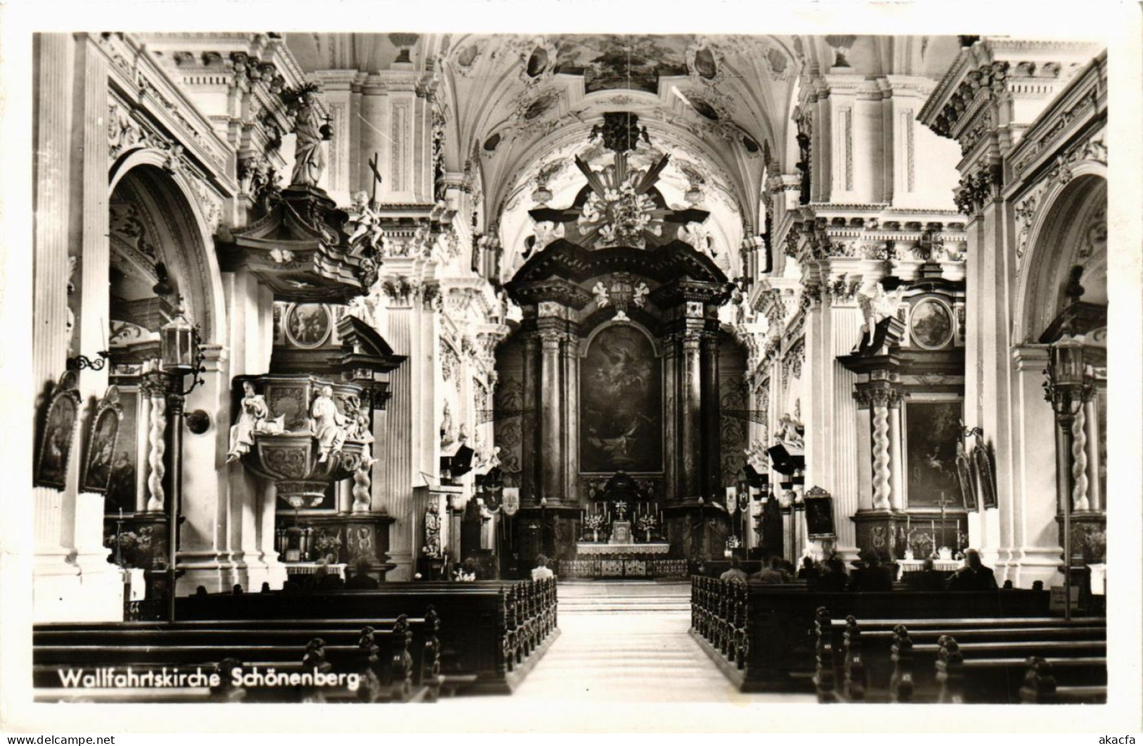 CPA AK Ellwangen - Wallfahrtskirche Schönenberg GERMANY (857285) - Ellwangen