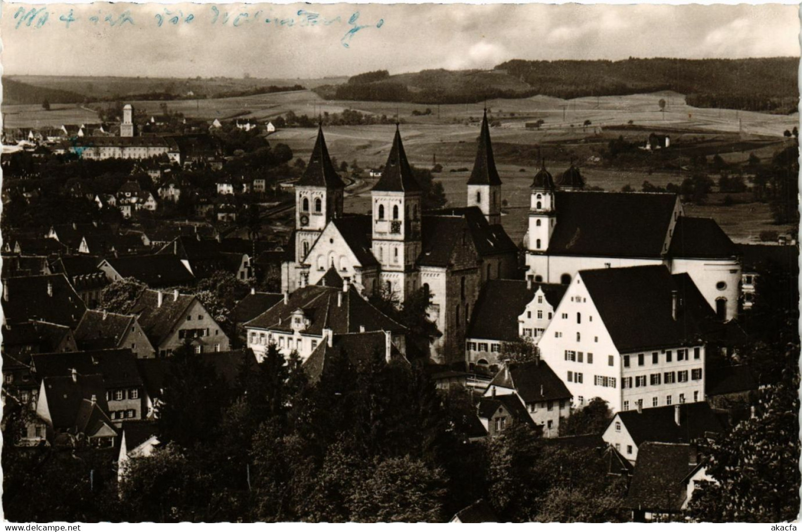 CPA AK Ellwangen – Jagst – Panorama GERMANY (857294) - Ellwangen